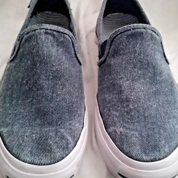 Converse Jack Purcell Denim-like Heather Blue Slip-on, Size 11.5 main image 4